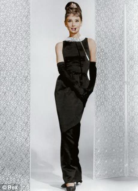 audrey hepburn little black dress.